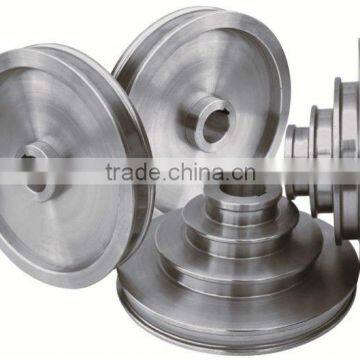 Tungsten carbide coating tower pulley