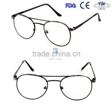 Big Round Rim Copper Stainless Steel Eyeglasses Frames