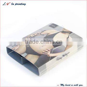 high quality pet clear packaging box for underwear made in shanghai