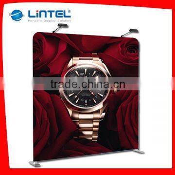 aluminum round tube fabric advertising display stand