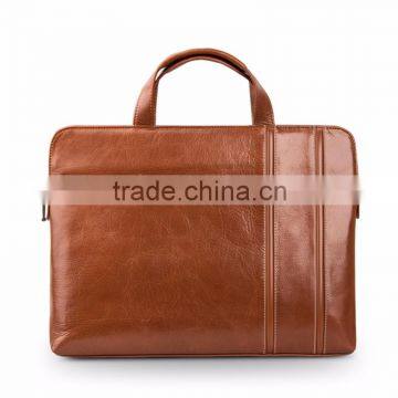 Fashion Men/Lady Genuine Leather Shoulder Messenger Bag Handbag Bag for Macbook Laptop