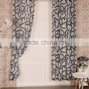 T/C Fabric Printed Curtain Panel Drapes Drapery