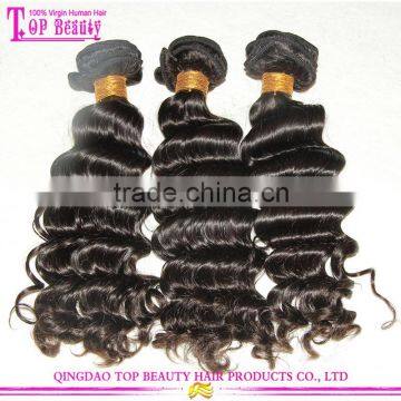 Indian deep wave raw indian hair directly from india