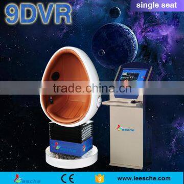 Best Selling Items 360 Degree Egg Shape Seat vr 9d 720 Flight Simulator photo-4