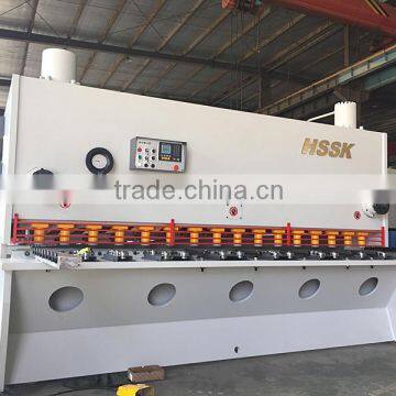 CNC control QC12Y Hydraulic guillotine shearing machine cutter for cutting steel sheet plate