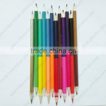 Triangular High Quality Double Color Pencil Set photo-2