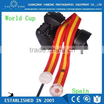 Cheapest straps LYNCA LK series manufacturer camera strap Spain national flag camera strap