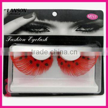 cheap sale colorful false eyelashes Y-012#