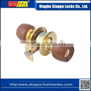 5831 Wooden Knob Full Functional Furniture Security Door Lock