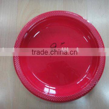 colorful round shape plate for party