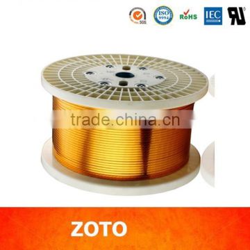 Film covered enameled wire