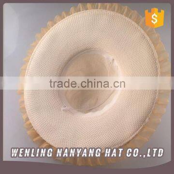 Promotional Women Straw Hat With Lace Decoration photo-5