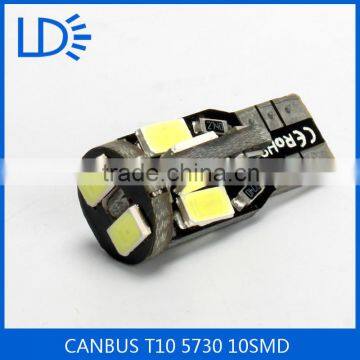 CANBUS T10 10pcs 5730 Smd Car Panel Light 12V Led Light Bulbs for Car