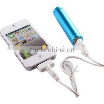 Popular external battery 2600 mah power bank