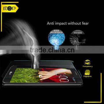 8 Years Factory Supply Japan 0.33mm Curved Edge 9H Anti Broken Tempered Glass Screen Protector for LG G Pro F240