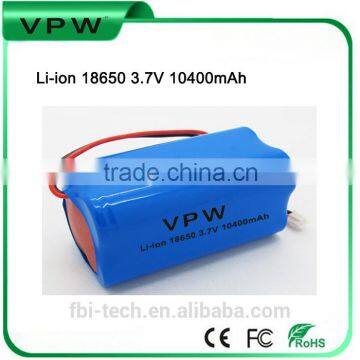 High Power Rechargeable 18650 3.6V 10400mAh Li-ion Battery Cell for Electronic Machine photo-3