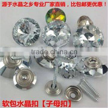 Decorative sofa silver satellite flower crystal studs