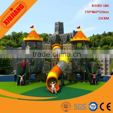 Kids Outdoor Plastic Play Ground with Adventure Theme