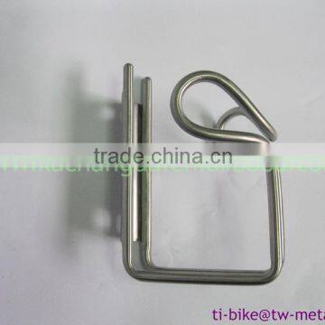 bicycle bottle cage titanium bicycle bottle cage with light and durable