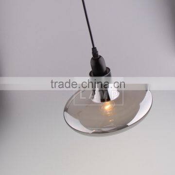 Antique Vintage Industrial DIY Copper Glass Ceiling Lamp Light Pendant Lighting photo-2