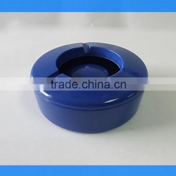 DCA009139BLUE Shiny Blue color melamine ashtray, melamine cigarette ashtray, round ashtray