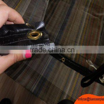 Hot Selling Plastic Woven Product PVC Mesh Tarp Outdoor Textilene Fabric photo-6