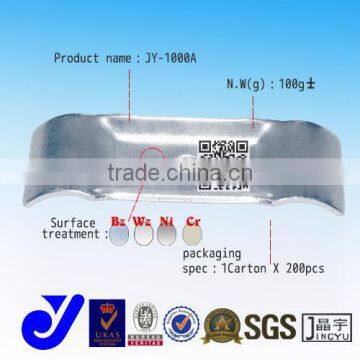 JY-1000A|Chrome plated pipe clamp|Anti-rust pipe fitting|Metal clamp for caster