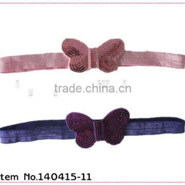 ribbon elastic headband for kids