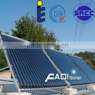 Fadi EN12975 Vacuum Tube Solar Collectors in Poland (20tube)