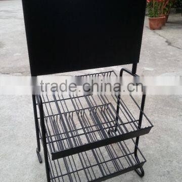 Comestic display metal stand