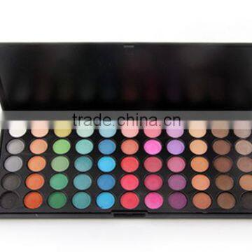 Chinese Factories Wholesale Custom Hit 55 Color Cosmetic Box, Black Eye Shadow Box