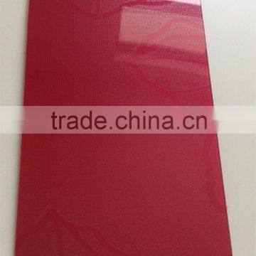 3D Design Embossed Acrylic Sheet Faced Mdf for tv Cabinet ,showcase photo-4