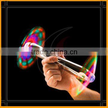 metallic flashing led flash fan