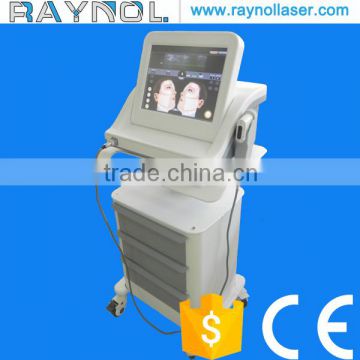 Hips Shaping 3 Transducers Available Korea 8MHz Ultrasound HIFU Machine Portable Pain Free