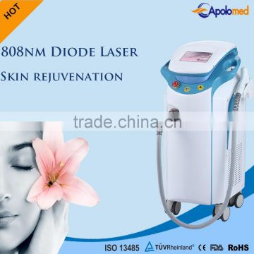 Apolomed Diode laser skin rejuvenation machine 755 alexandrite 808nm diode laser