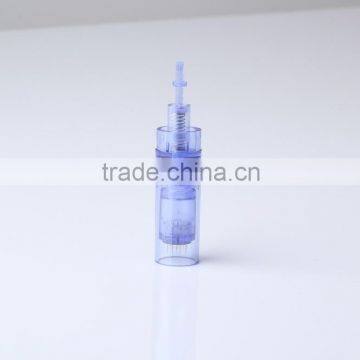 Hair Restoration Rechargeable Derma Skin Roller 0.5mm Derma Rolling System With 2 Cartridges -EL012A Face Roller For Acne Scars photo-2