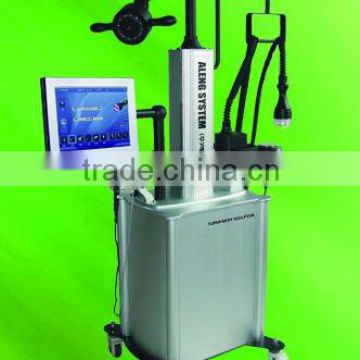 5 In 1 Slimming Machine 2011 NEW Super Body Reshaping Ultrasonic Cavitation Slimming Machine Combine Of Vacuum Fat Rotating Sytem Heat Rate Test System Cavitation Rf Slimming Machine