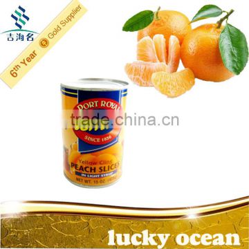 3000g organic canned mandarin orange in syrup FDA standard