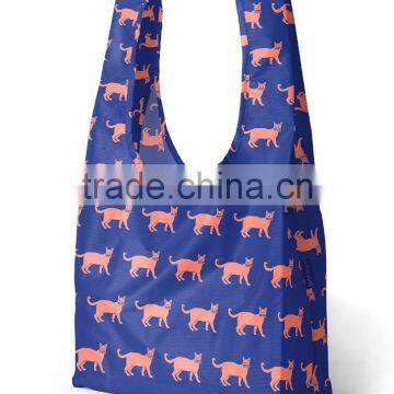 Recyled Content Compactable Reusable Shopping Tote/Grocery Bag