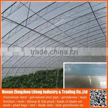 New arrival 100 150 200 micron agricultural greenhouse uv protection blue plastic polyethylene pe plastic protective film