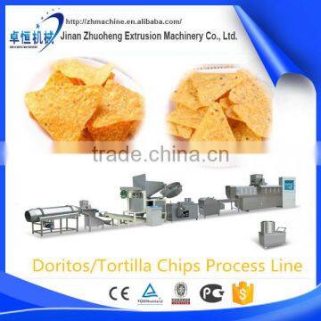 Fully tortilla chips doritos food processing assembly line with fryer