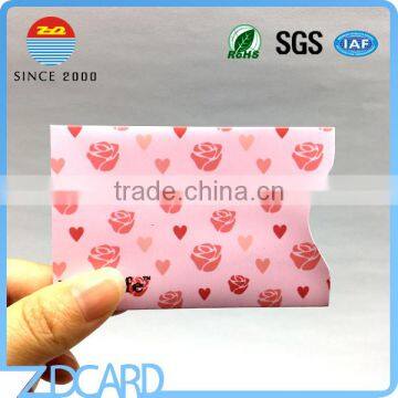 Aluminium Foil Anti-theft Holder For Credit card, Identity Card Protection