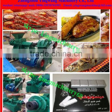 variety shape finished item charcoal extruding machine