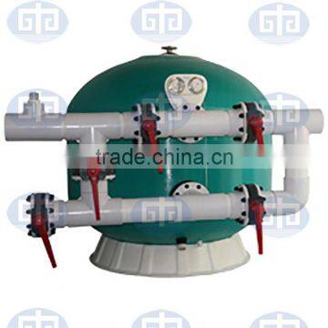 Large capacity high pressure sand filter for water treatment