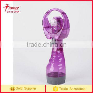 Cool Deluxe Misting Fan, Transparent Purple