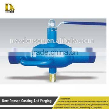 OEM customized professional supplying metal parts cast iron gate valve body