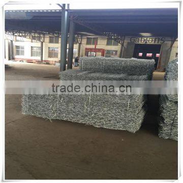 2017 Qiangyu Hot Sale Gabion Mesh 2*1*1m Hexgonal Galvanized Gabion Wire Mesh Box photo-3