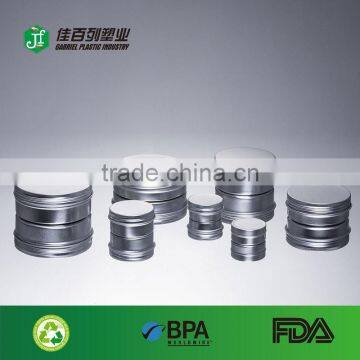 samples free jar wholeare slive screw cap aluminium small jar