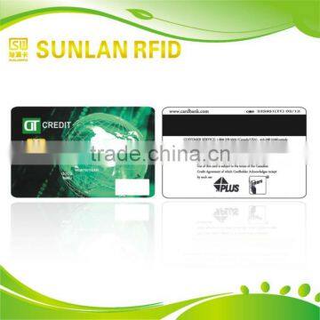 Plastic printable IC card