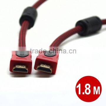 1.8m 6ft nylon HDMI Cable v1.3